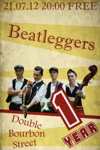 21.07 The Beatleggers B-DAY! 1 year on stage!!!